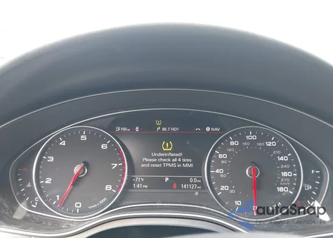 2013 Audi A6 3.0T Premium из США, поврежденный, VIN WAUGGAFC7DN043466